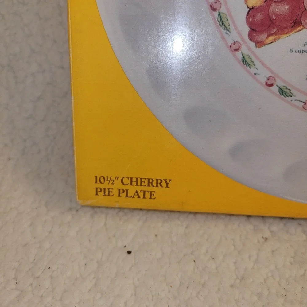 Himark Korea Golden Pie Collection Pie Plate Dish Cherry‎ Recipe